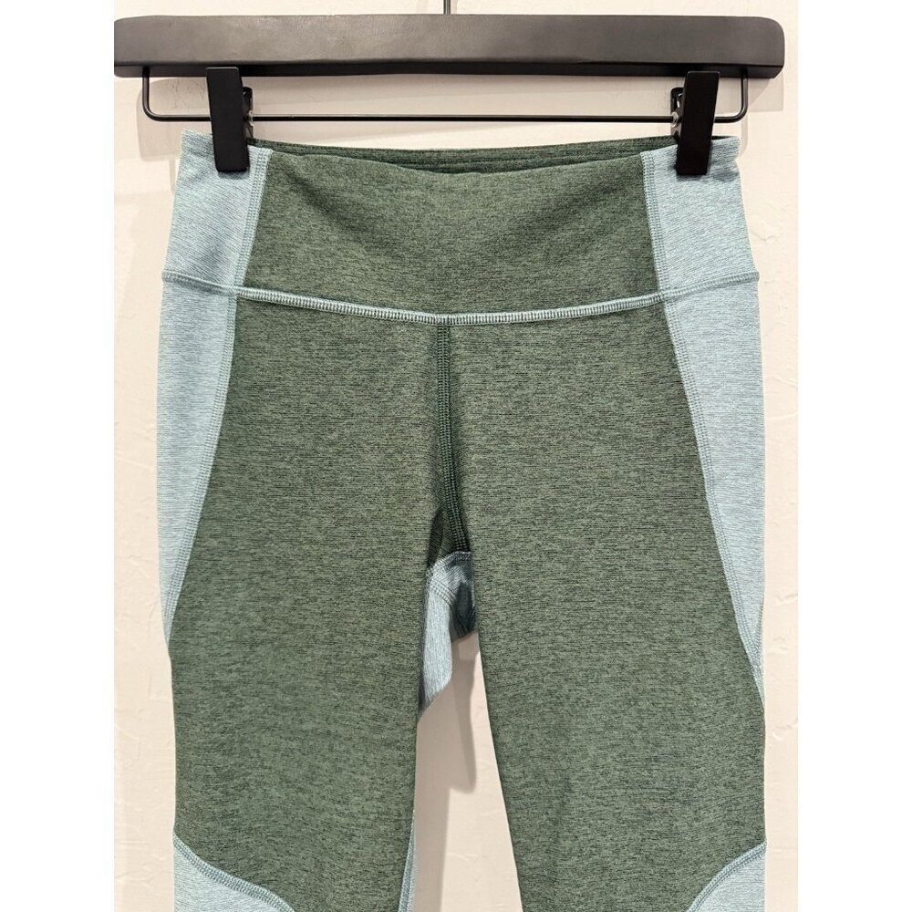 Outdoor Voices 3/4 Two-tone Panel Leggings Extra Small - Picture 2 of 10